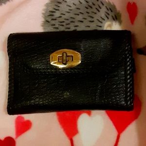 Alligator skin wallet